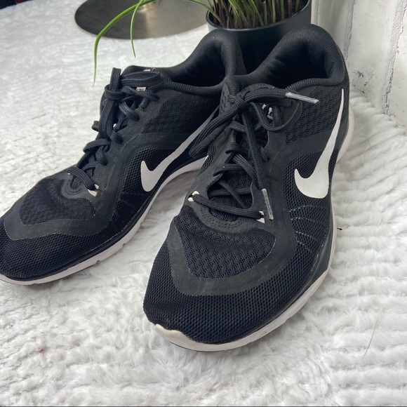 Black Nike training flex TR 6 sneakers size 9 - Picture 2 of 9